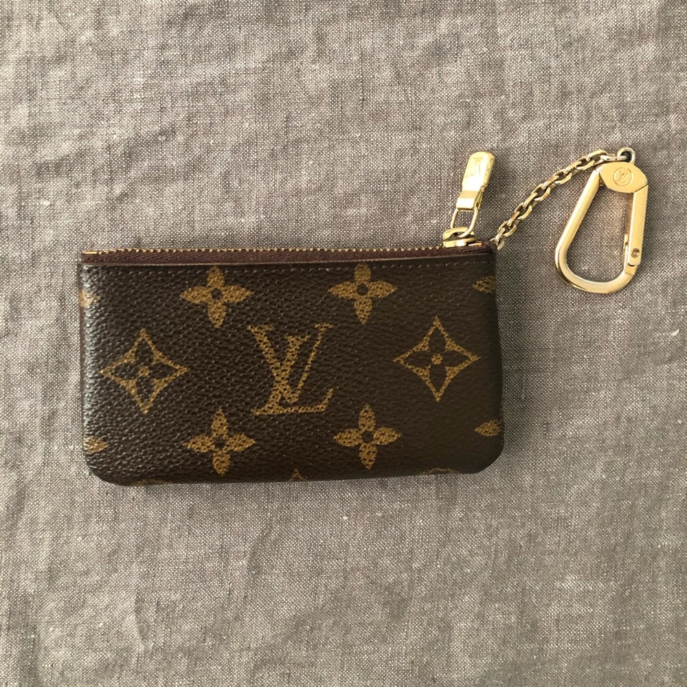 Louis Vuitton Monogram Keychain Wallet Pouch Clefs